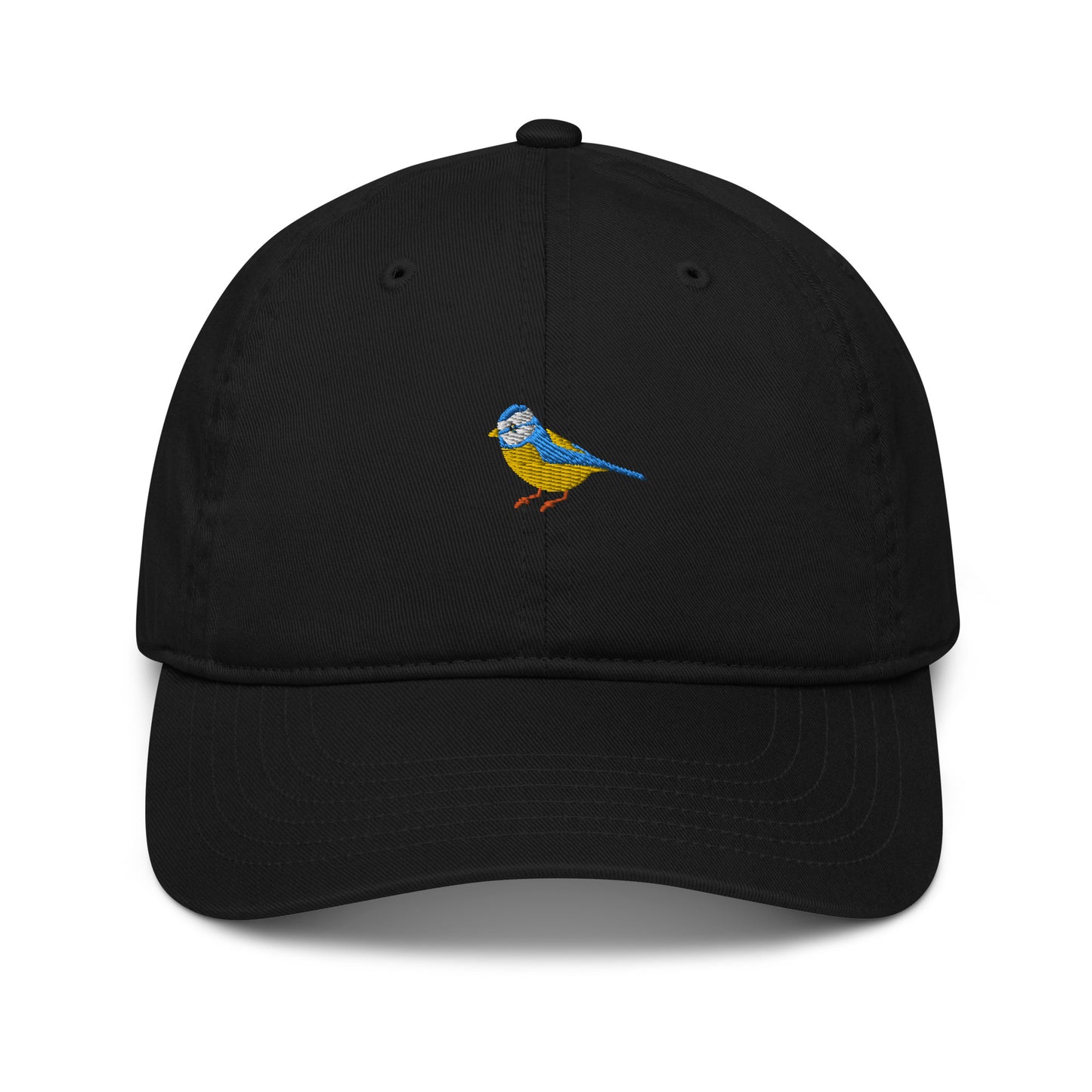 Nachhaltige Vogel-Cappy Black