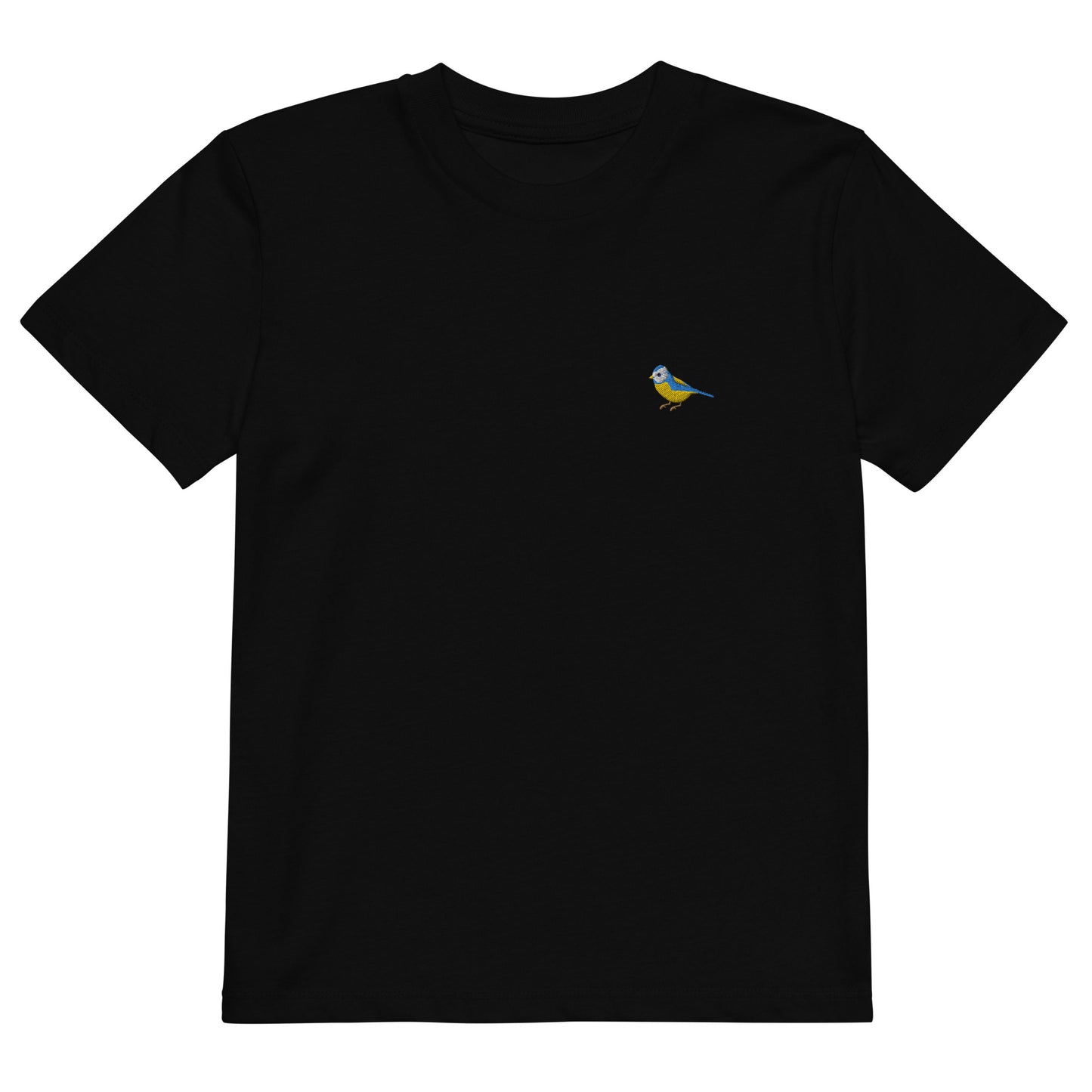 Vogel Bio-T-Shirt für Kinder - Black