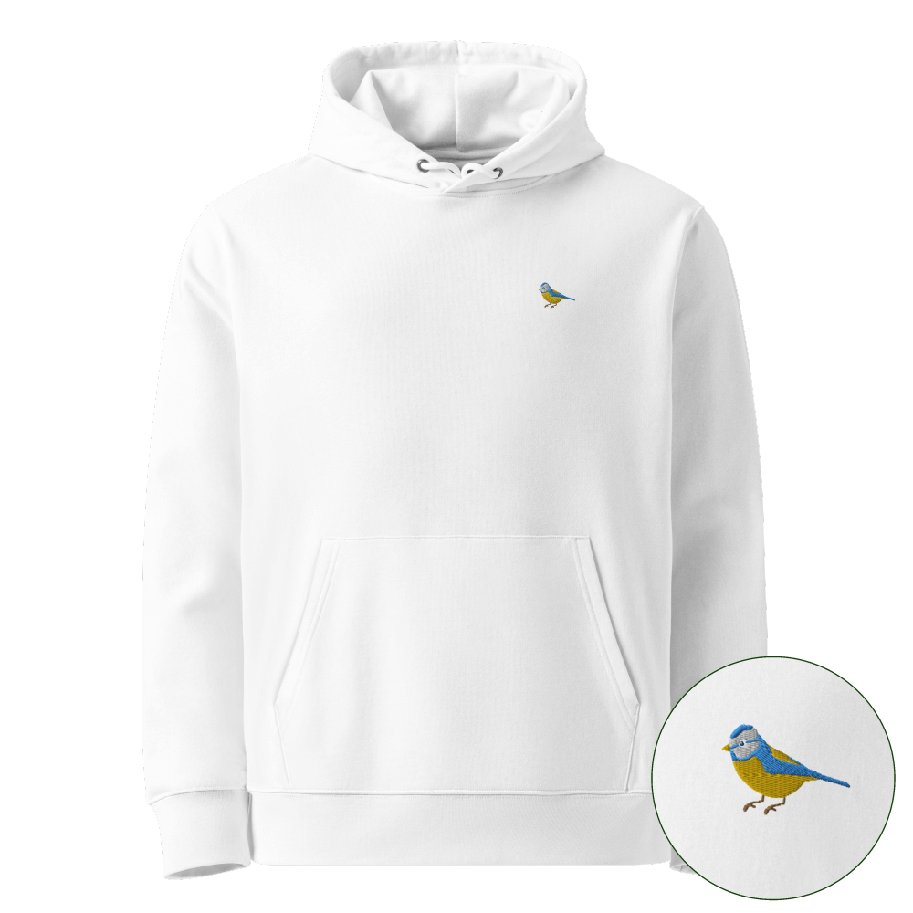 Blaumeisen Bio-Hoodie - White