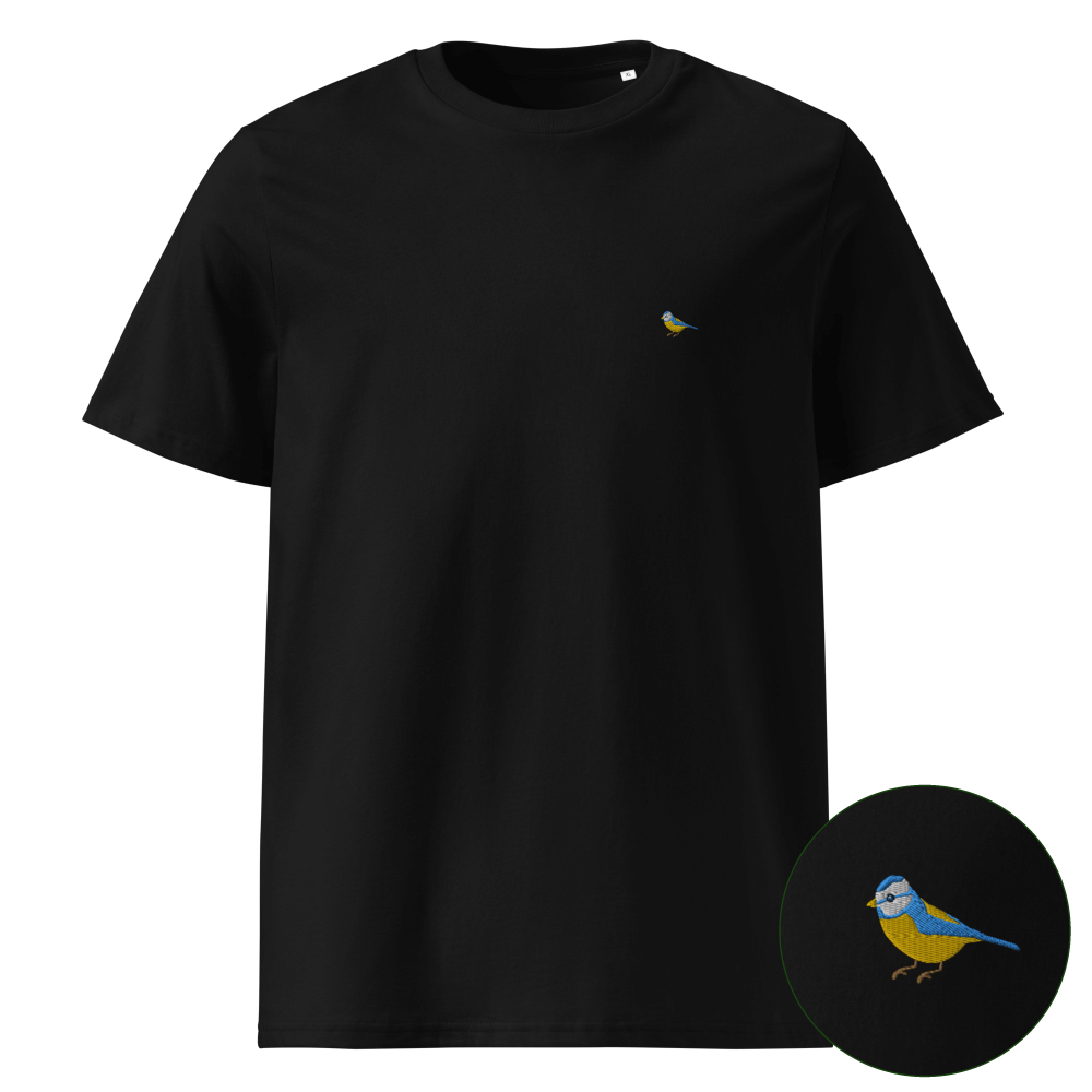 Blaumeise Bio-T-Shirt - Black