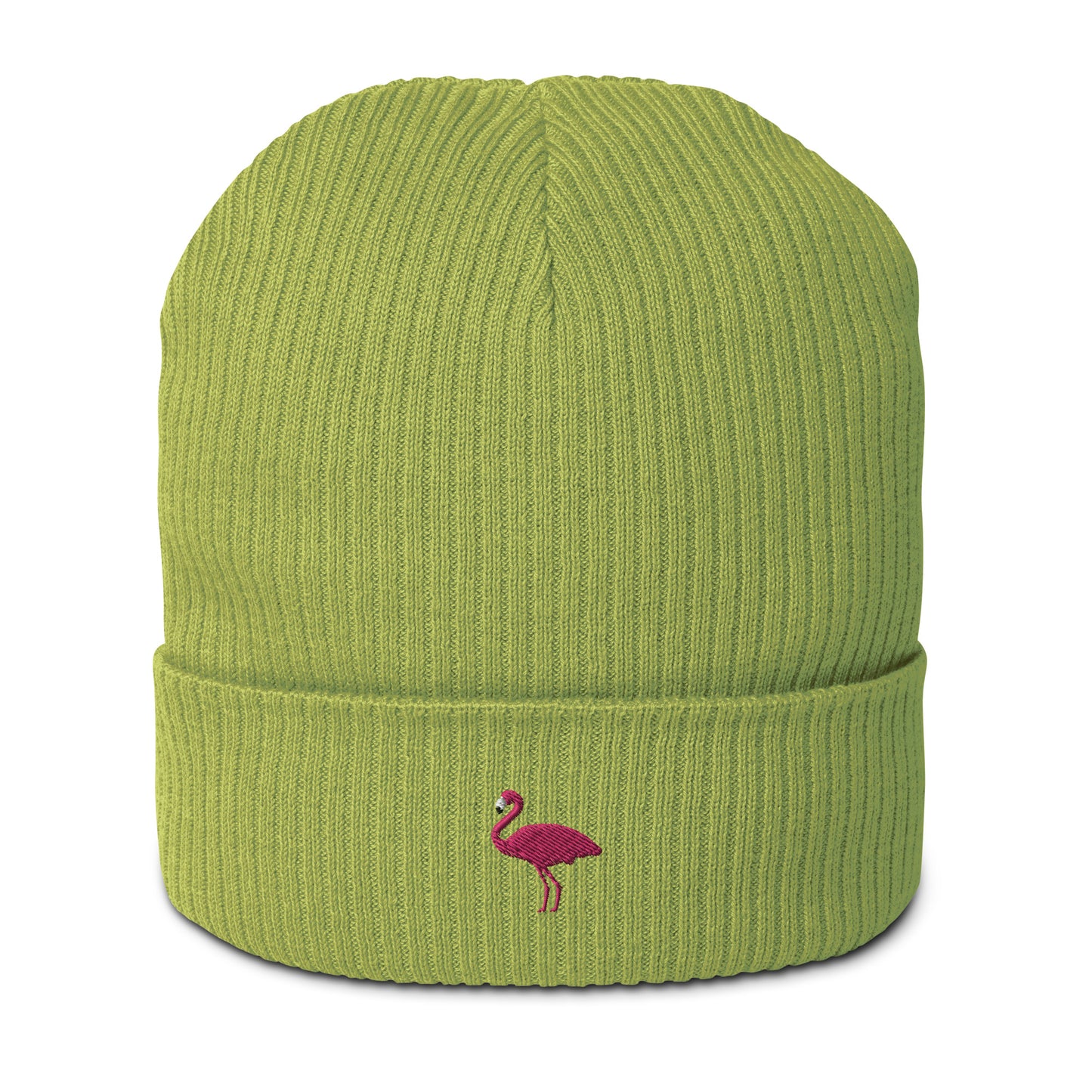 Flamingo Bio-Beanie - Leaf Green