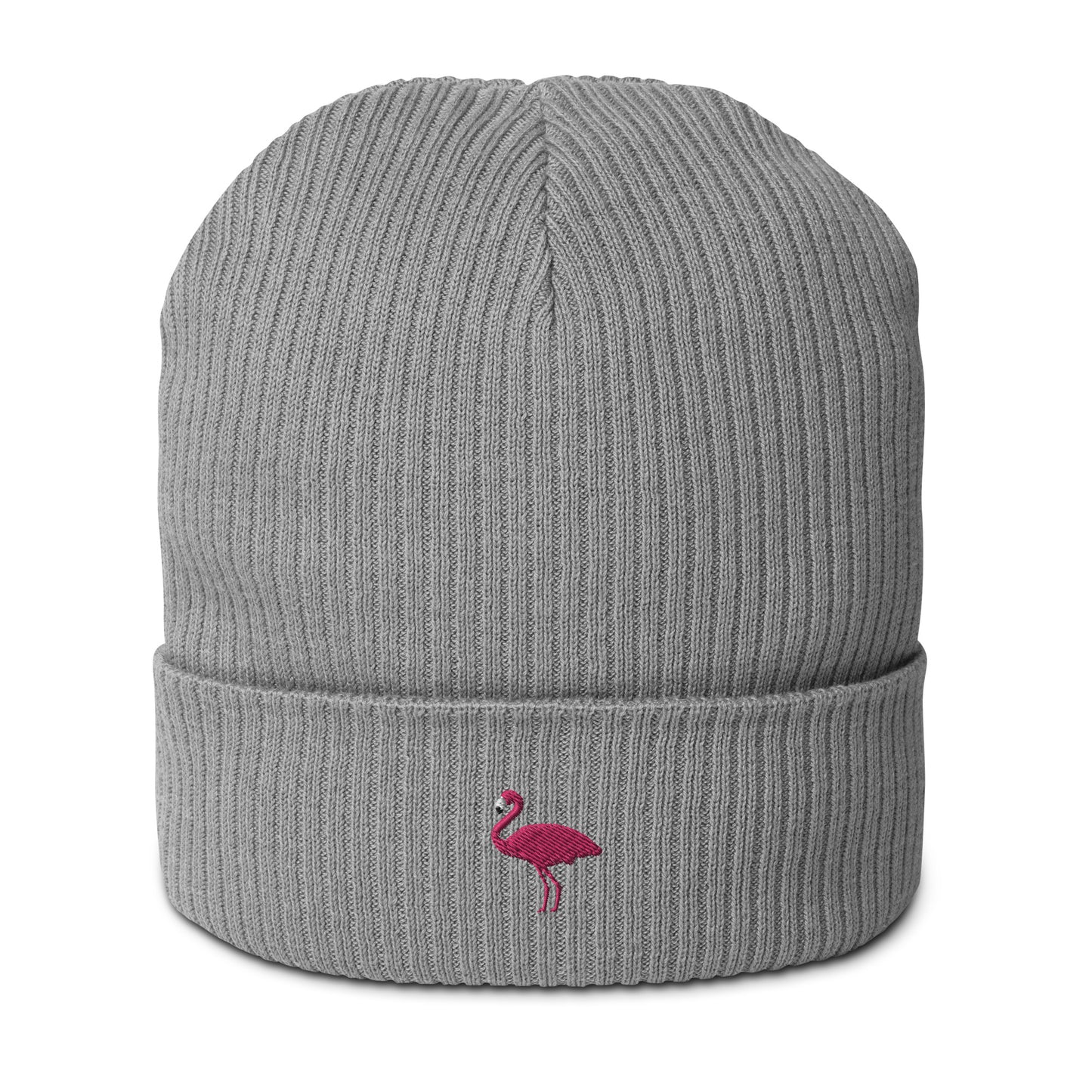 Flamingo Bio-Beanie - Light Grey