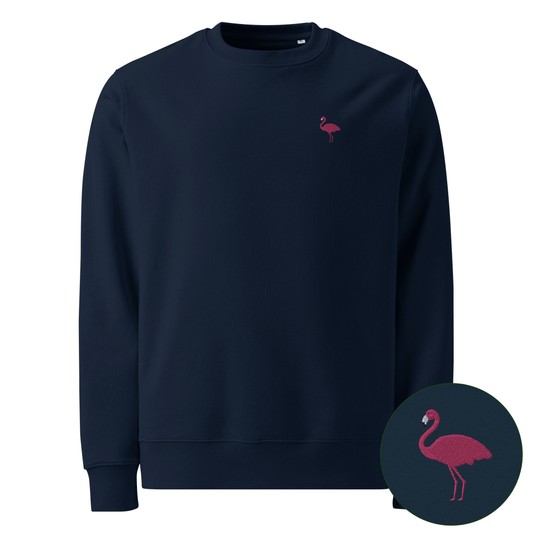 Nachhaltiger Flamingo Sweater - French Navy