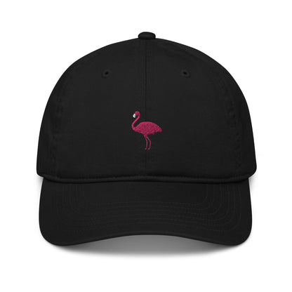 Flamingo organic cap black