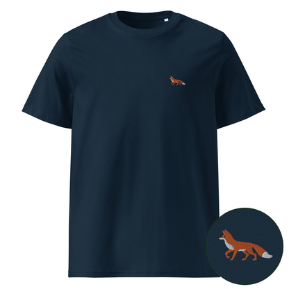 Nachhaltiges Fuchs T-Shirt - French Navy