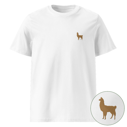 Nachhaltiges Lama T-Shirt - White