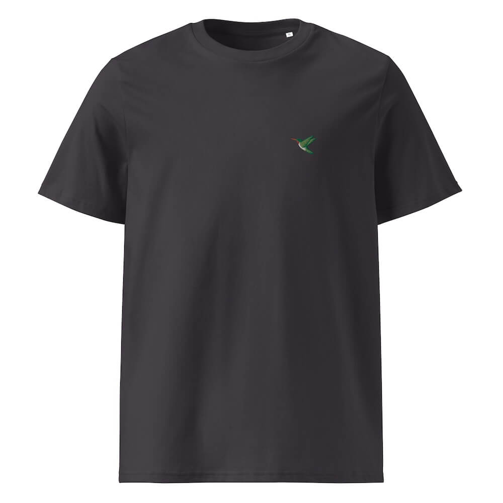 Nachhaltiges Kolibri T-Shirt - antracite