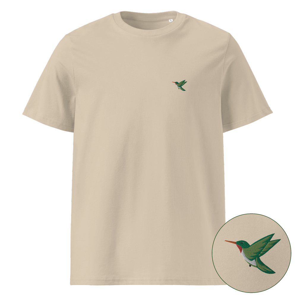 Nachhaltiges Kolibri T-Shirt - beige