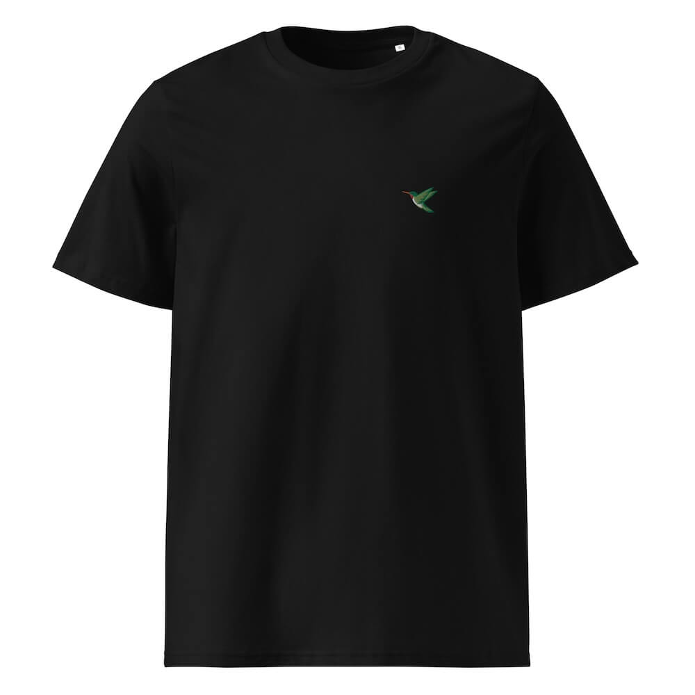 Nachhaltiges Kolibri T-Shirt - black