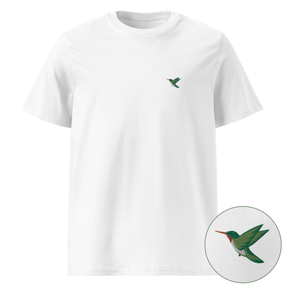 Nachhaltiges Kolibri T-Shirt - white