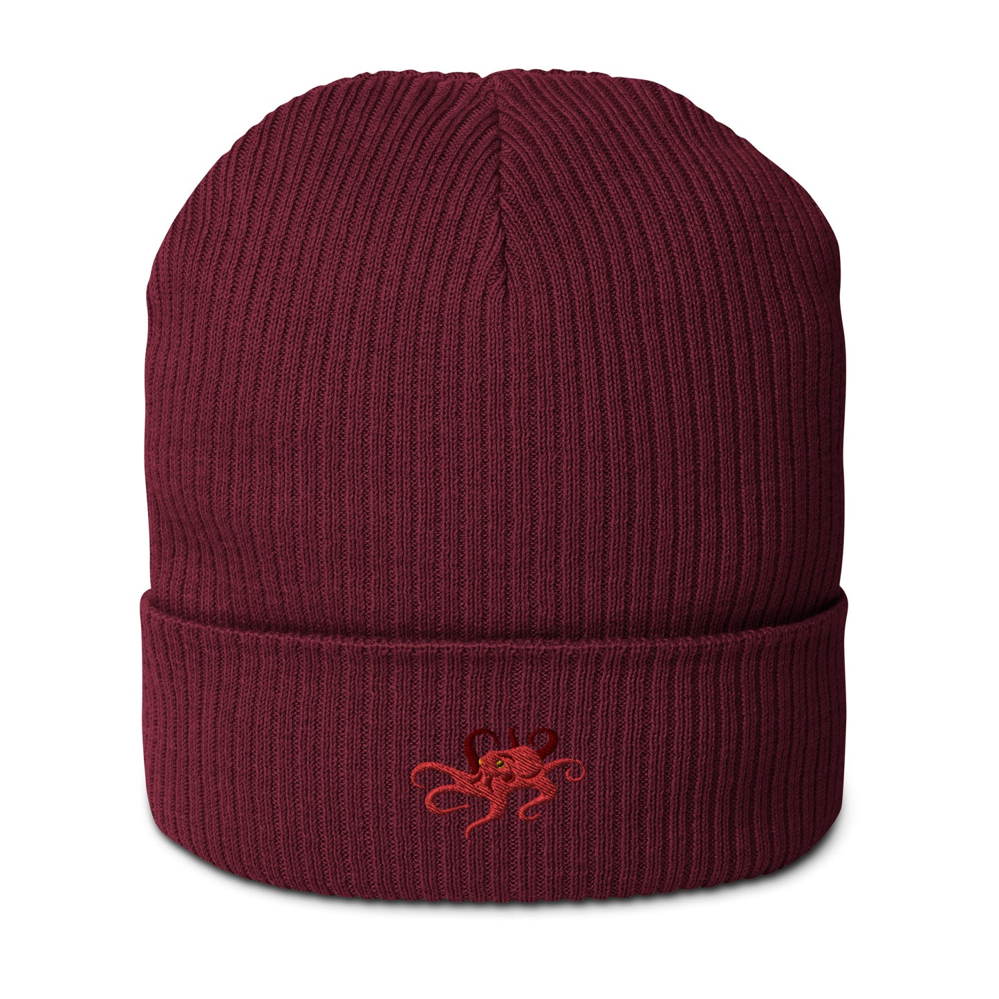 Octopus Bio-Beanie - Burgundy