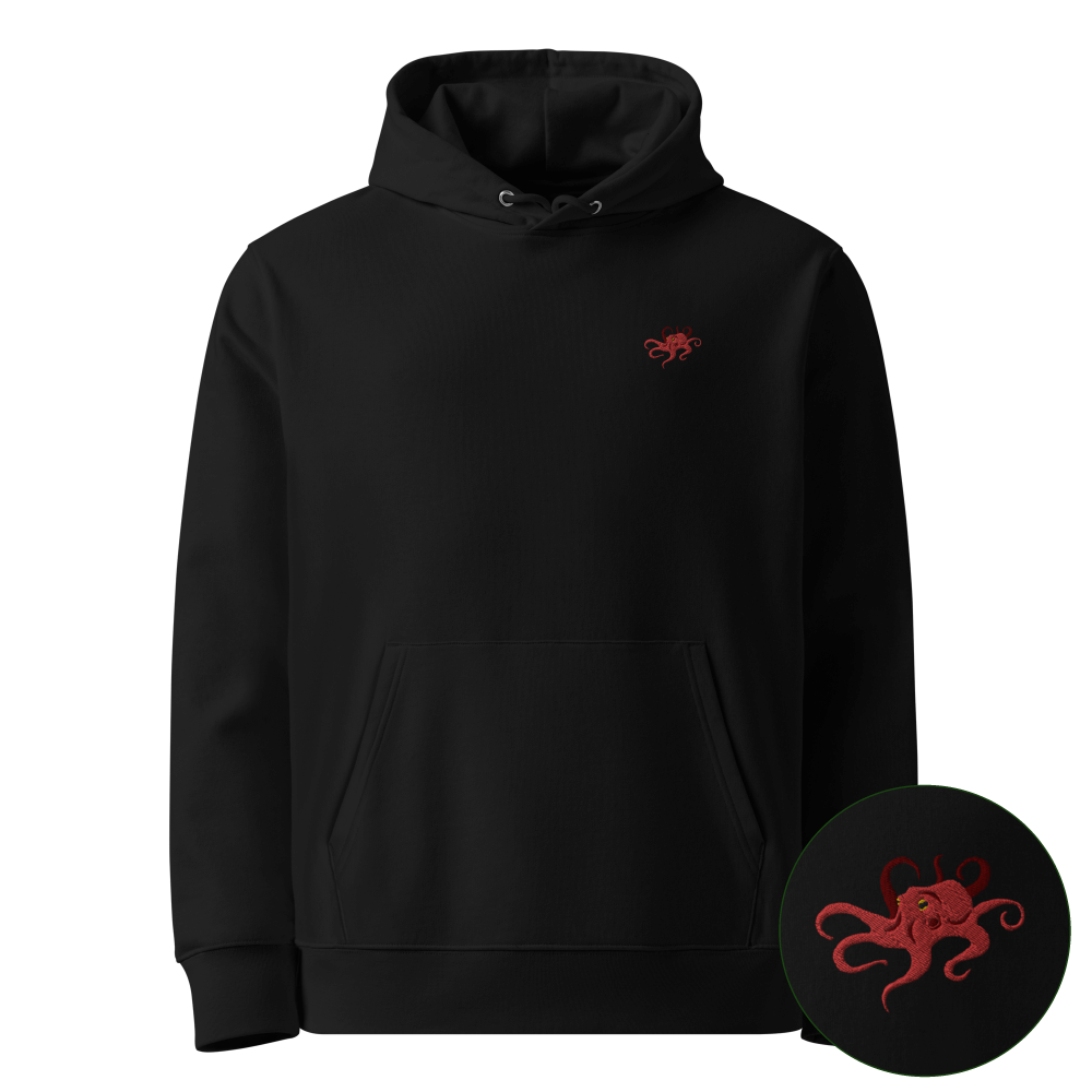 Oktopus Bio-Pullover - Black