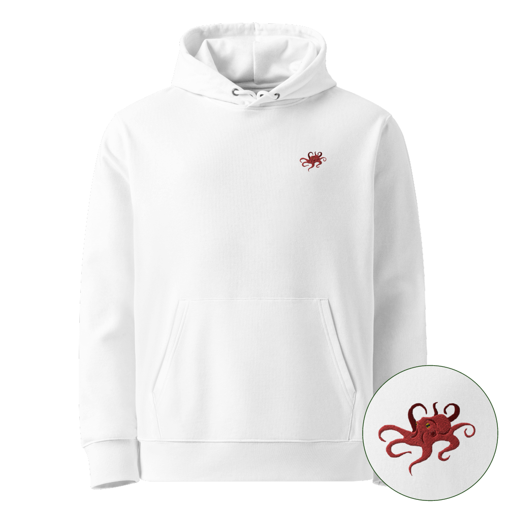 Oktopus Bio-Pullover - White