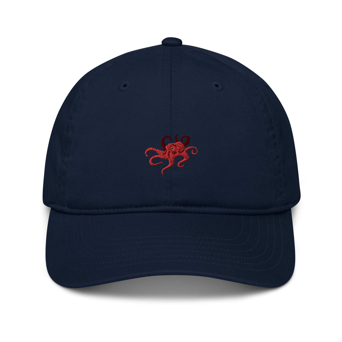 krake organic cap blau