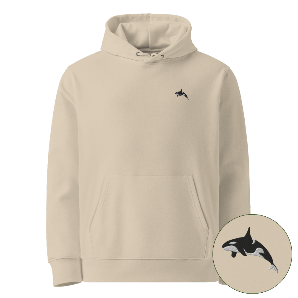 Nachhaltiger Orca Hoodie Beige