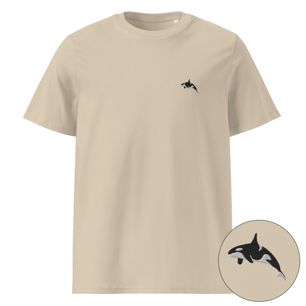 Nachhaltiges Orca T-Shirt - desert dust