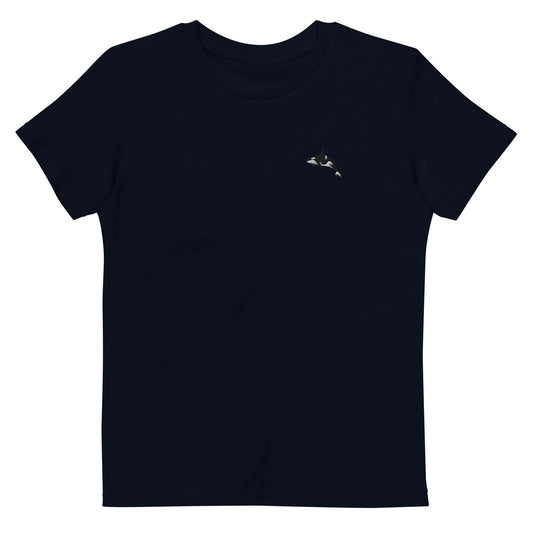 Orca T-Shirt für Kinder - French Navy