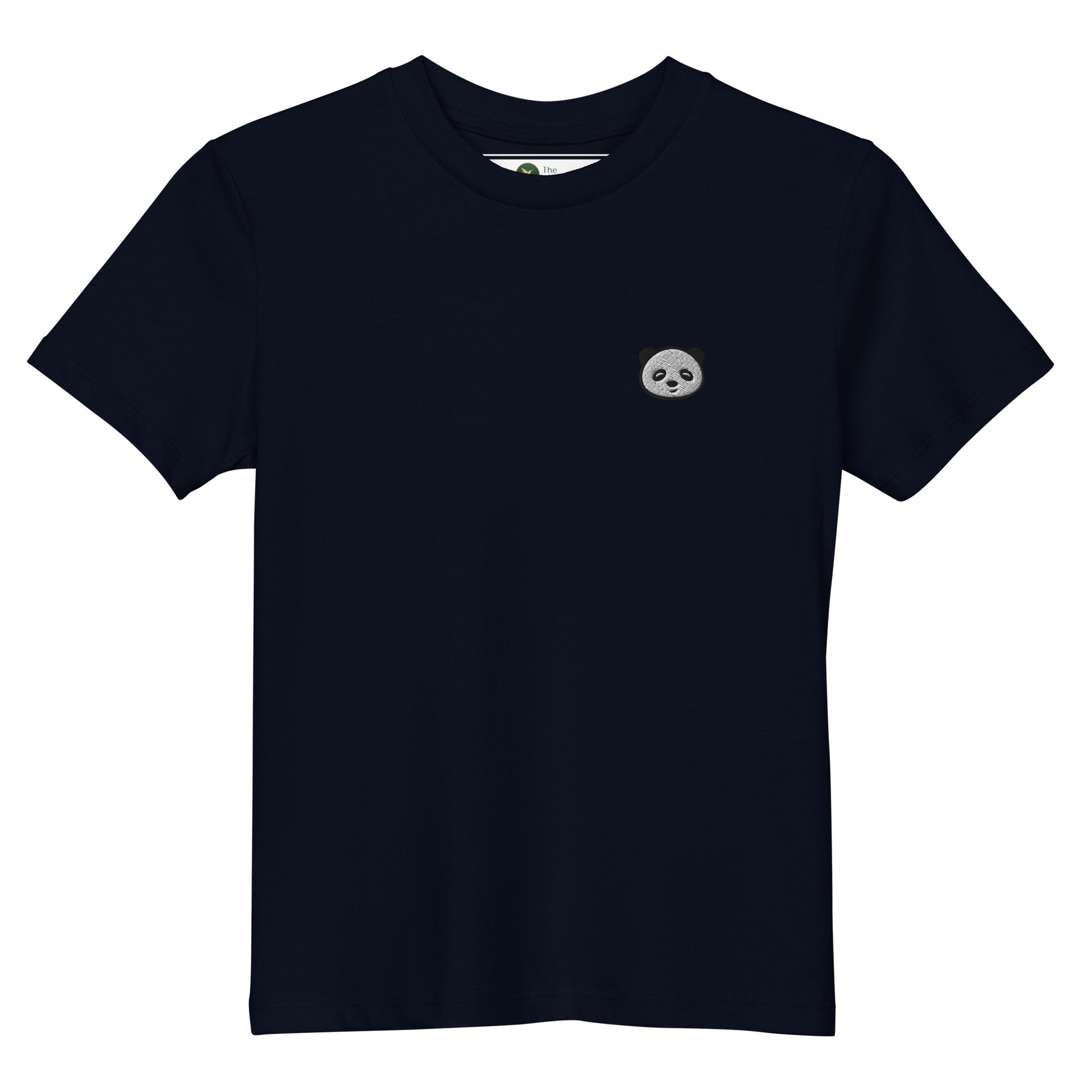 Sustainable Panda T-Shirt Kids - French Navy