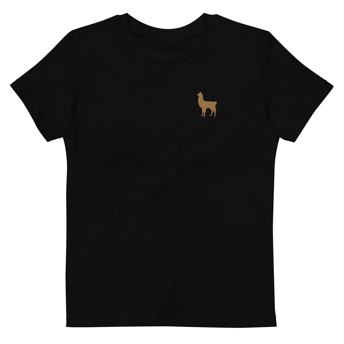 Besticktes Lama T-Shirt für Kinder | Unisex