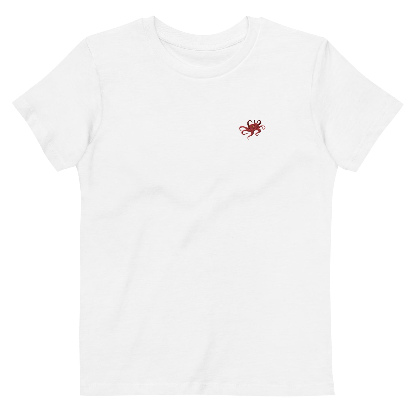 Kids Embroidered Octopus T-Shirt | Unisex