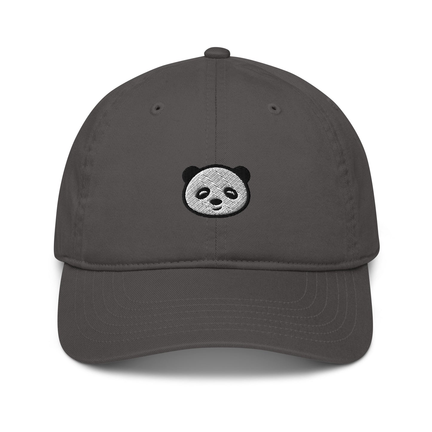 Panda Organic Cap - Charcoal