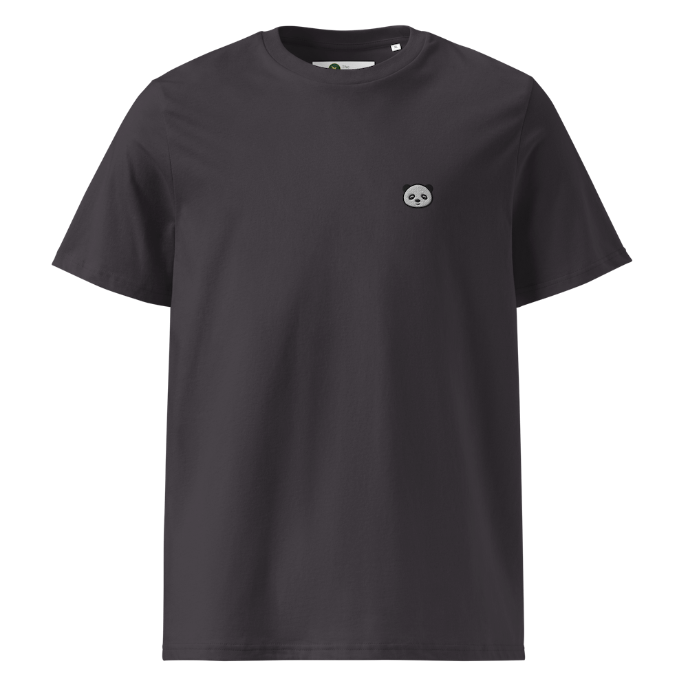 Sustainable Panda T-Shirt - Anthracite