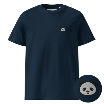 Sustainable Panda T-Shirt - French Navy