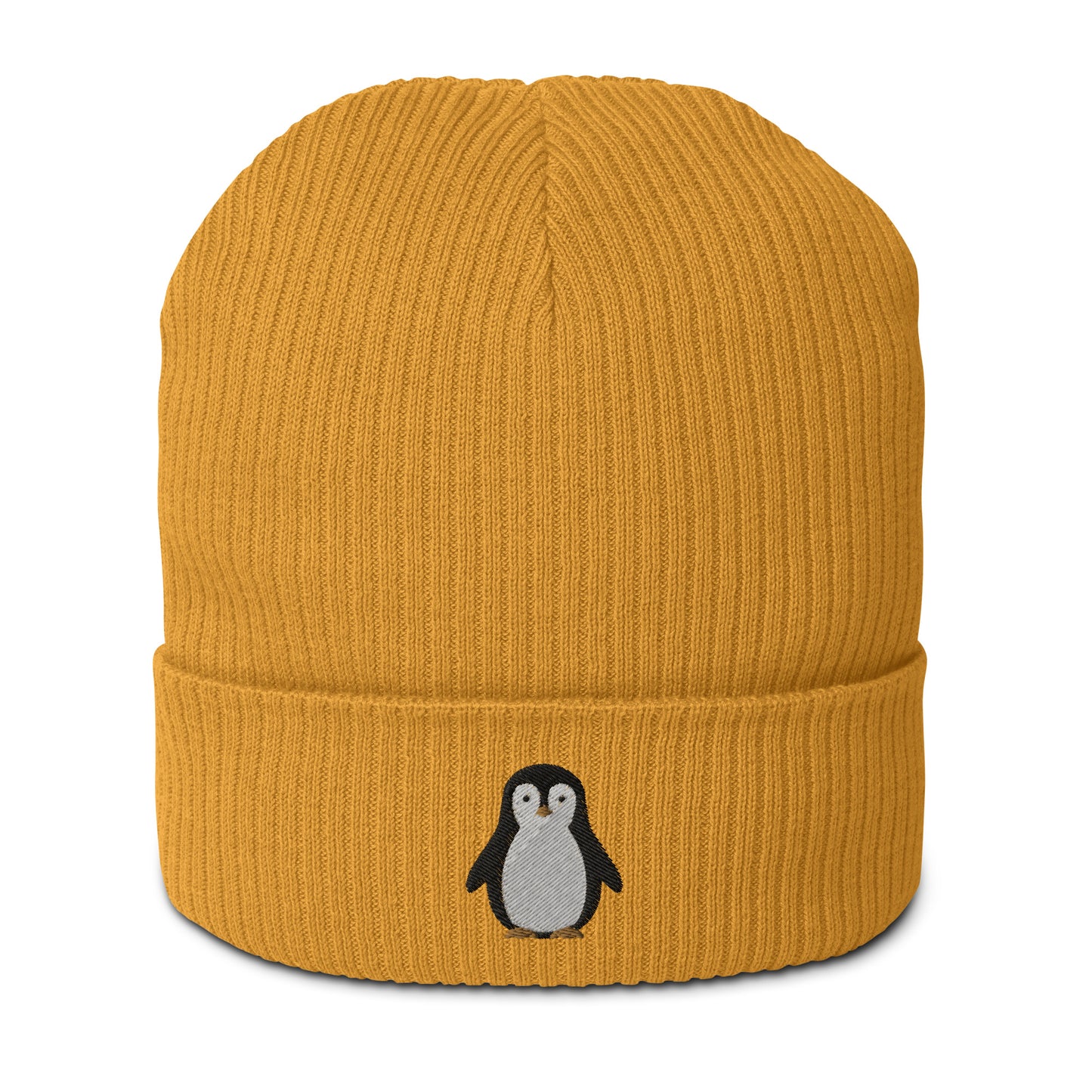 Pinguin Bio-Beanie - Mustard Yellow