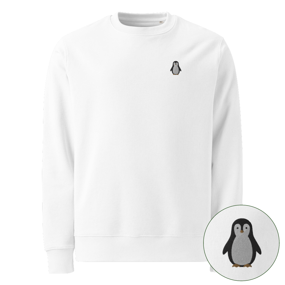 Bio-Pinguin Sweater - White