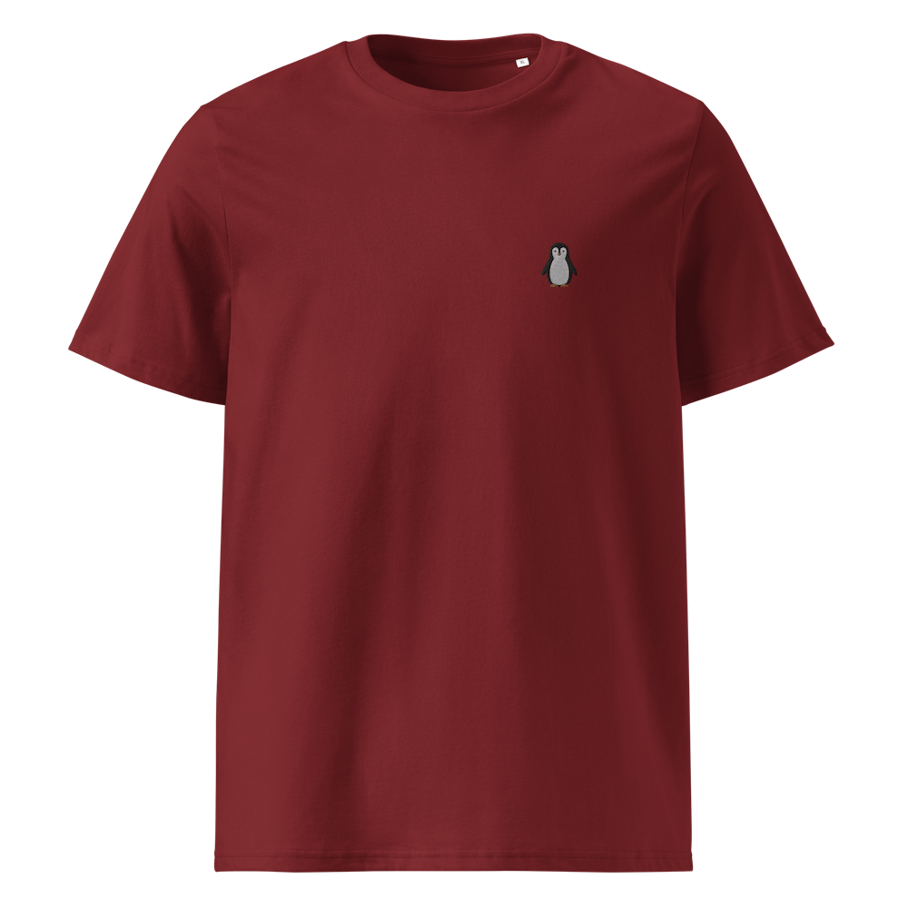 Bio-Pinguin T-Shirt - Burgundy