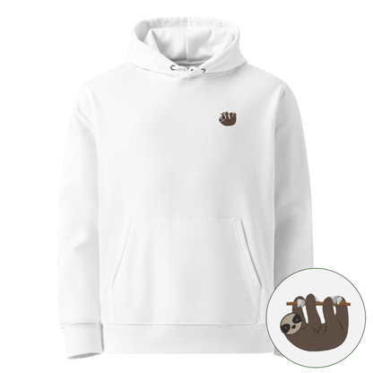 Nachhaltiger Faultier Sweater - White