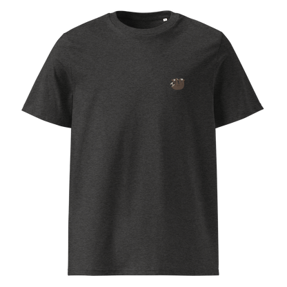 Nachhaltiges Faultier T-Shirt - Dark Heather Grey