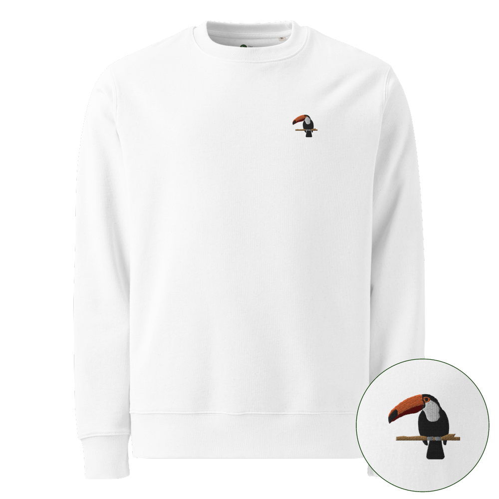 Tukan Bio-Pullover -White