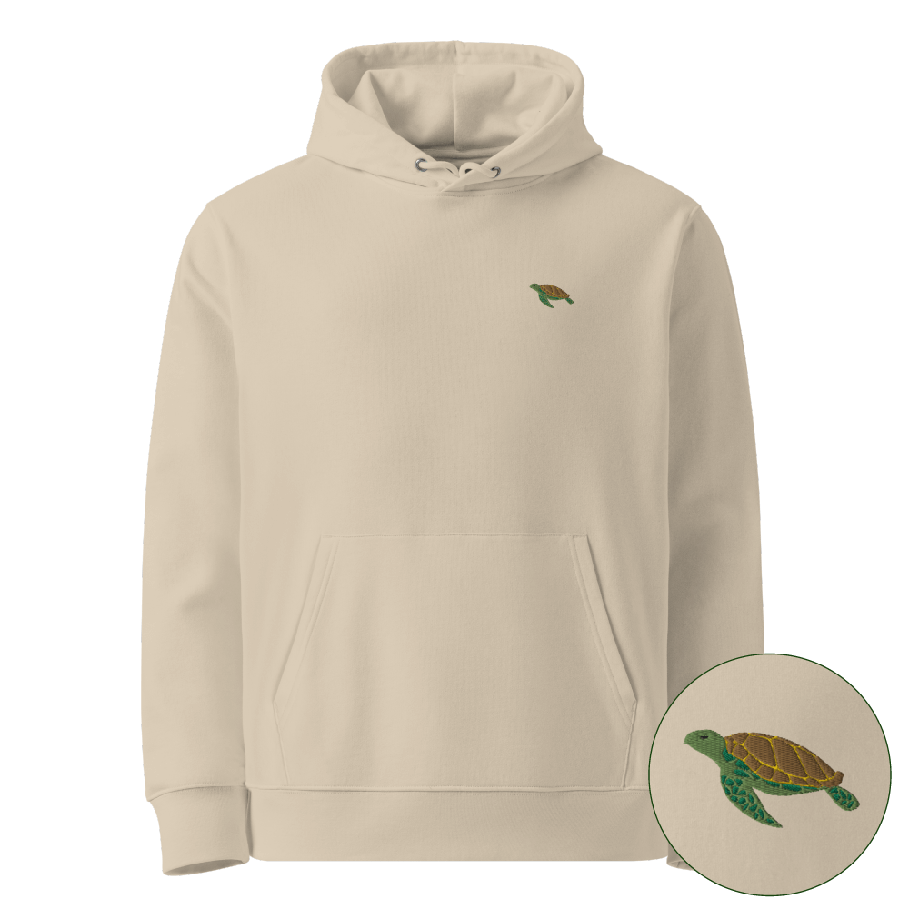 Meeresschildkröte Bio-Hoodie - Desert Dust